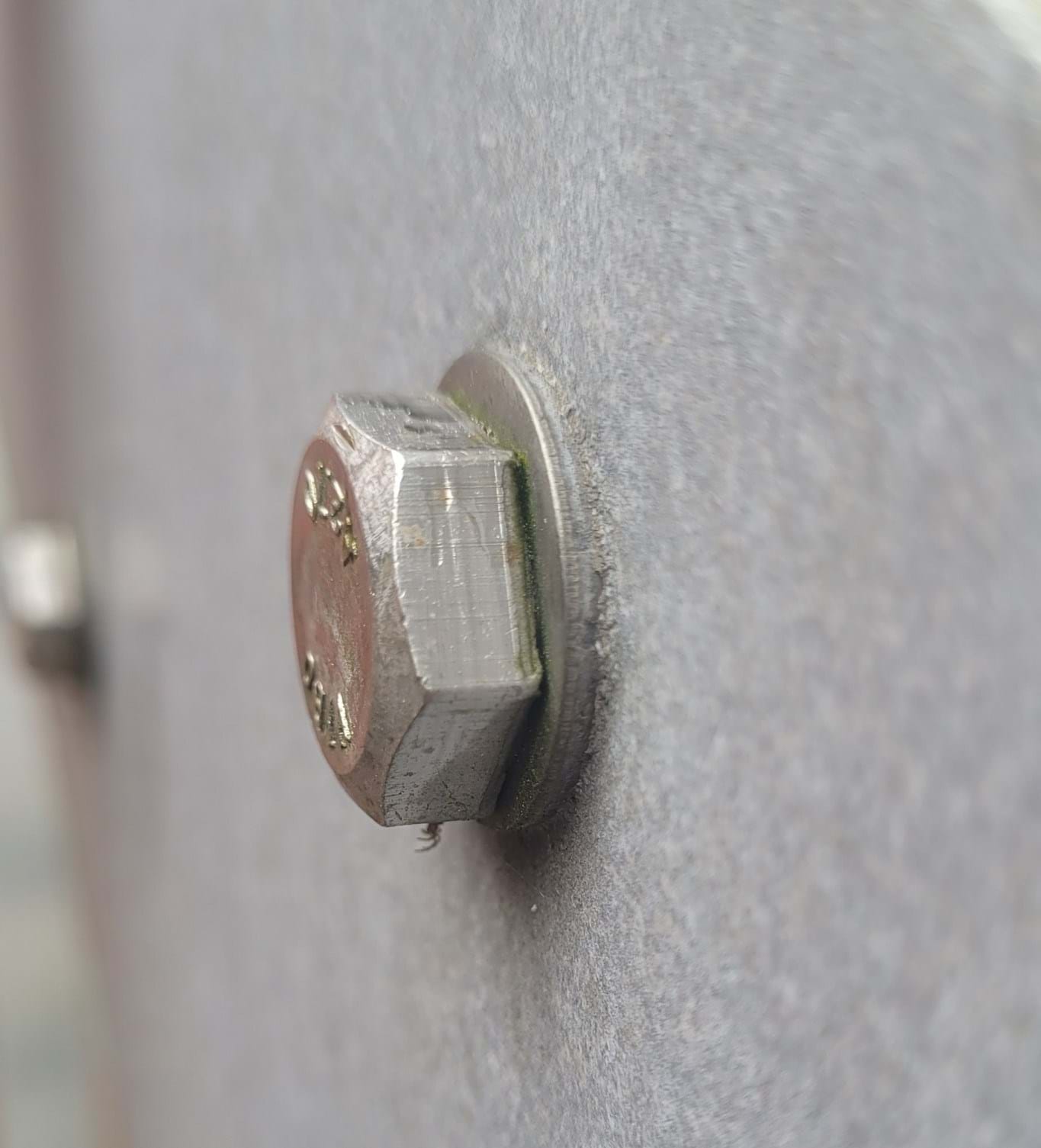 Stainless Steel Bolt On Staircase
